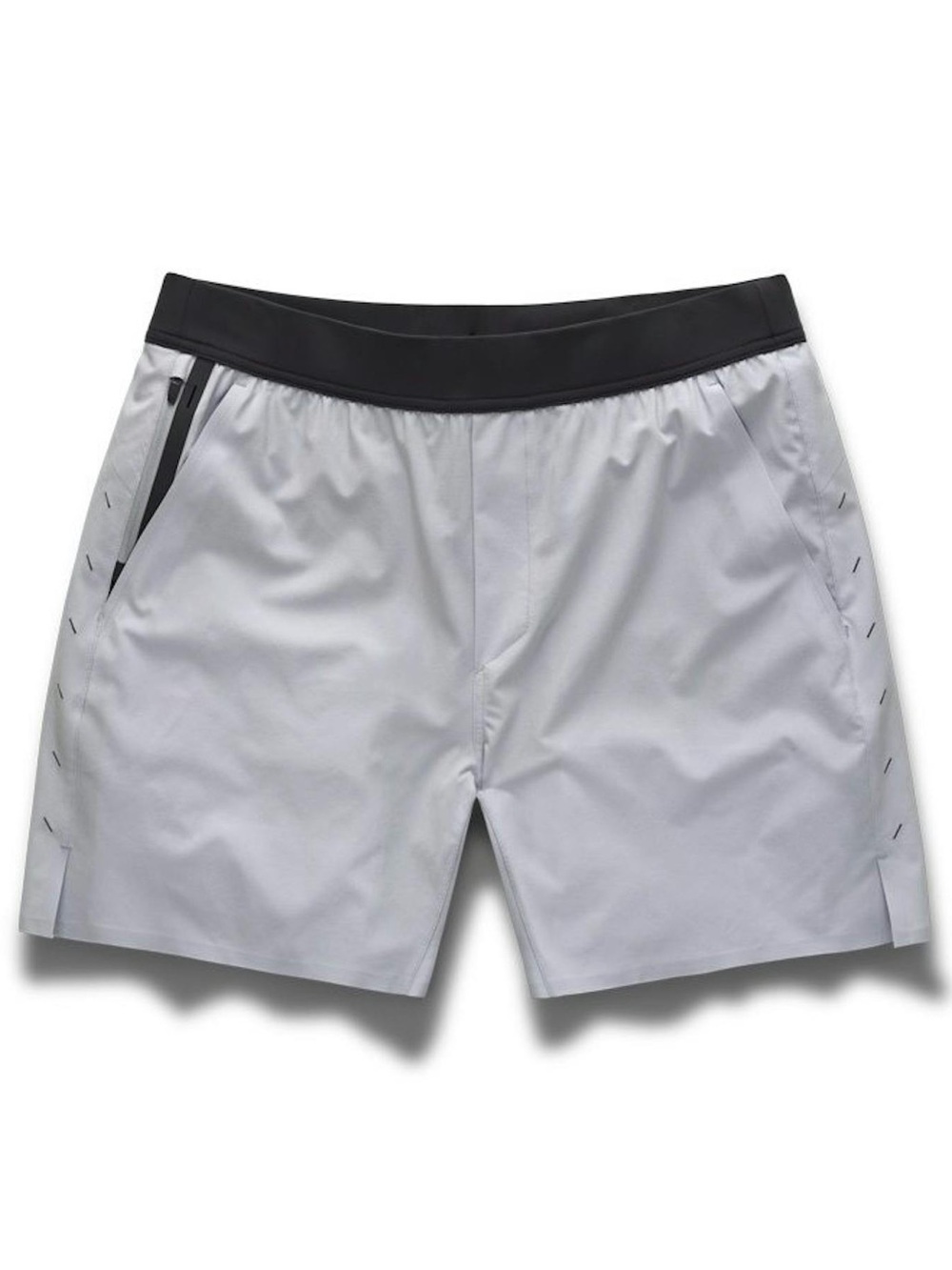 TEN THOUSAND Interval Men's Athletic Light Gray Unlined Shorts 7”